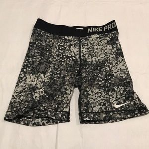 Nike pro athletic shorts